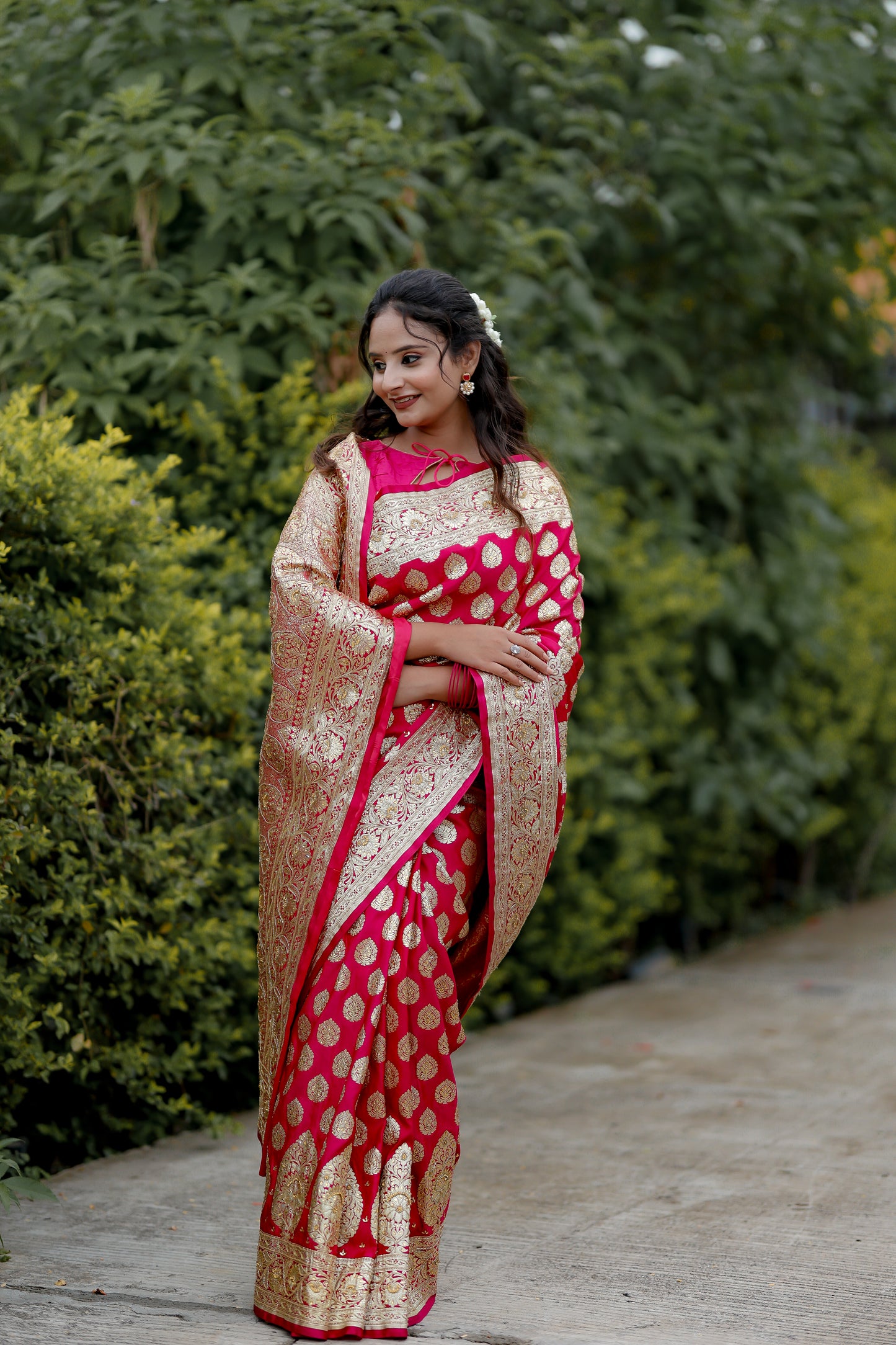SILK WORK SAREE