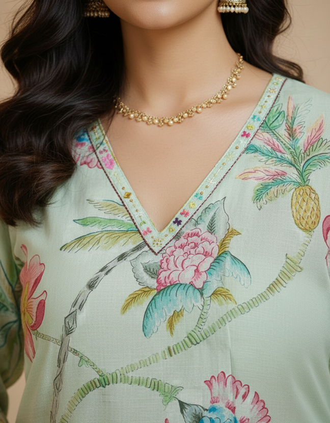KURTI PANT SET