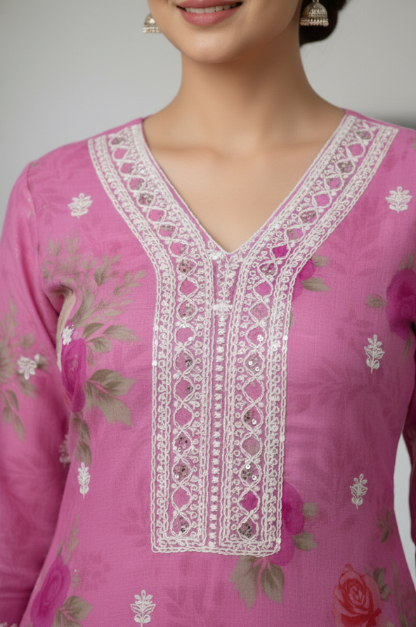 KURTI PANT SET