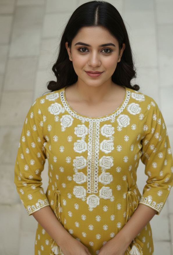 KURTI PANT SET