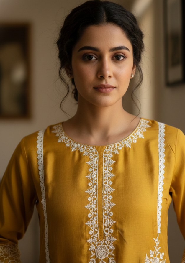 KURTI PANT SET