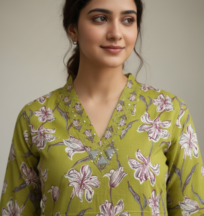 KURTI PANT SET