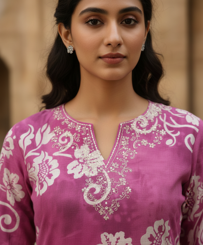 KURTI PANT SET