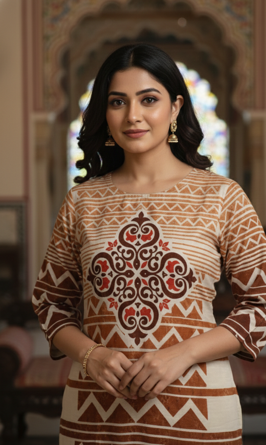 KURTI PANT SET