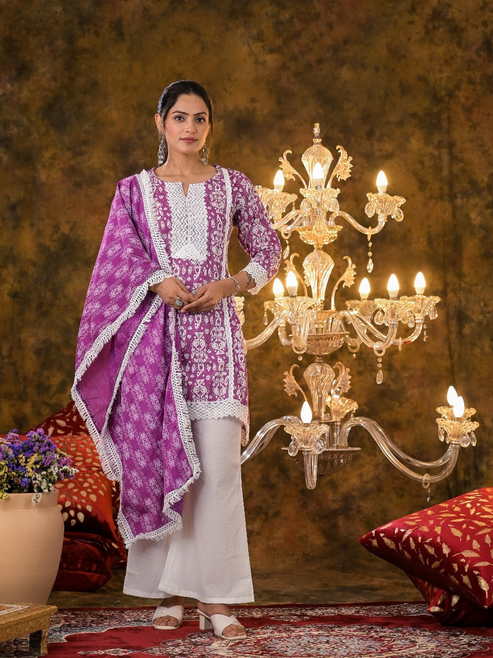 KURTI PLAZO SET
