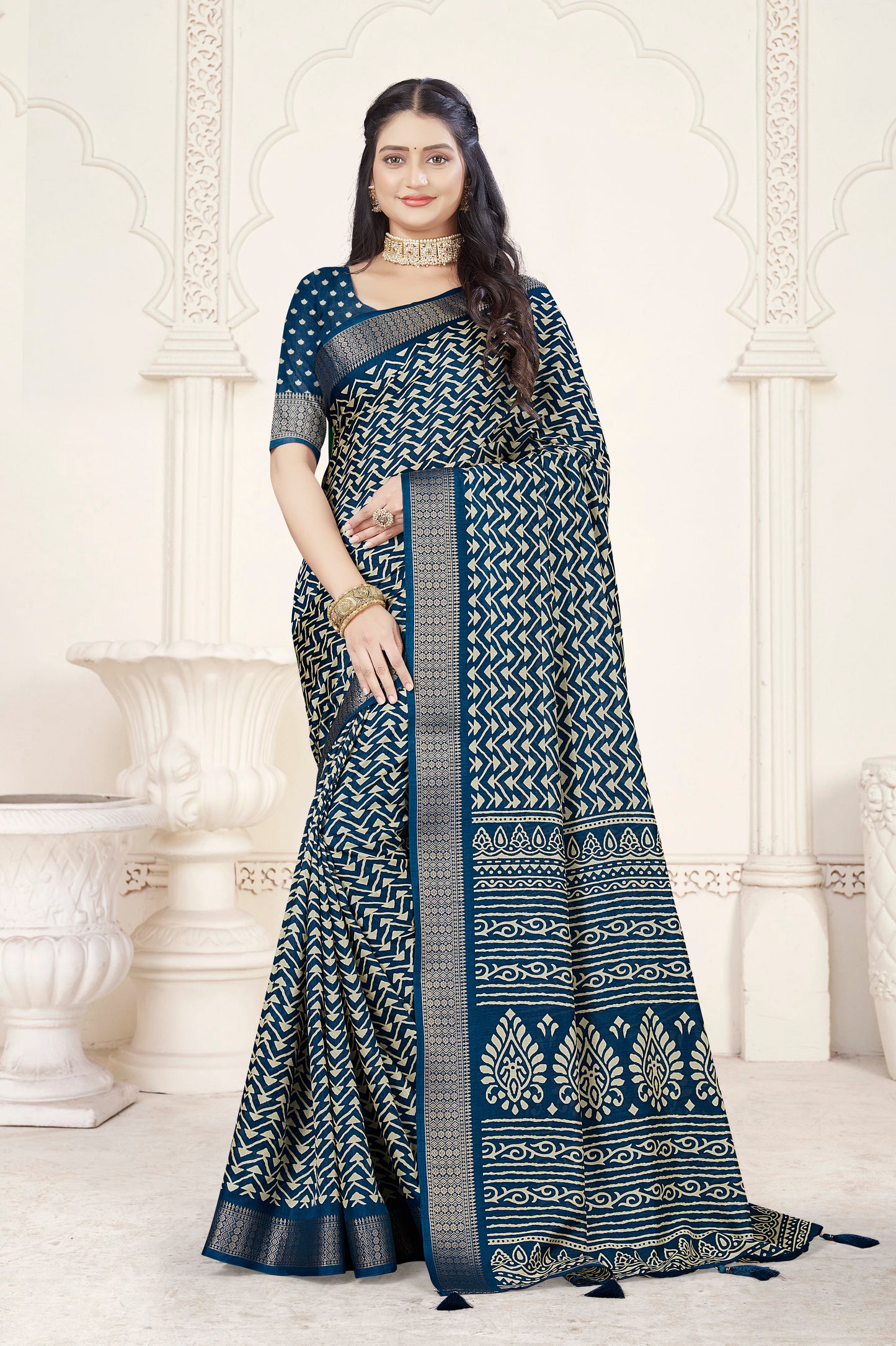 SYNTHETIC SAREE