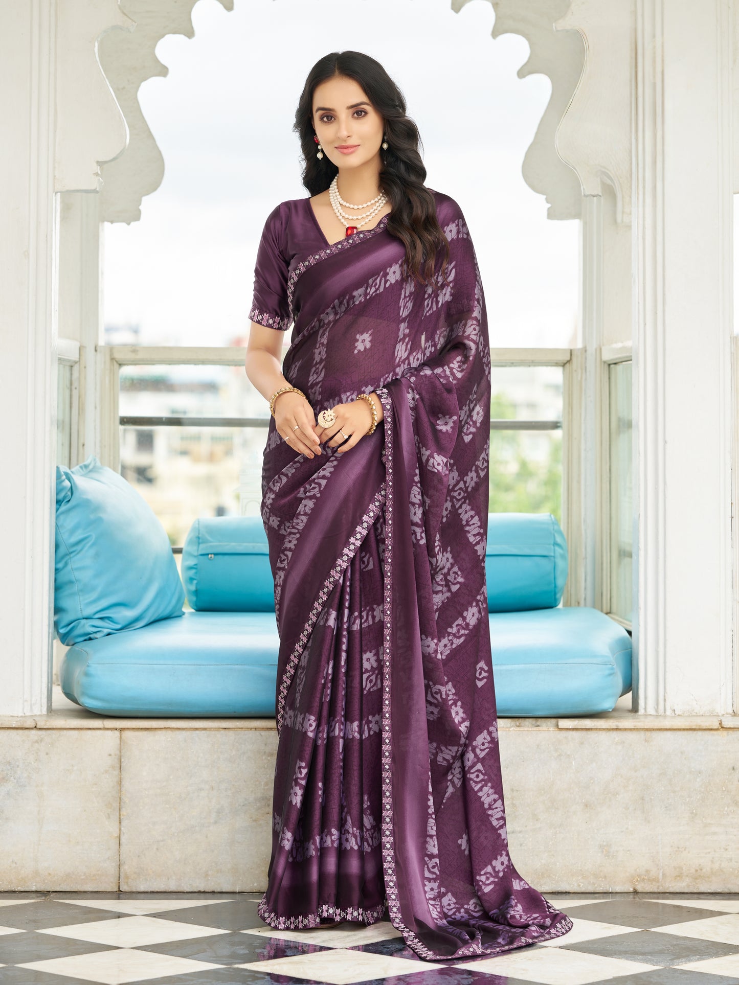 SYNTHETIC SAREE