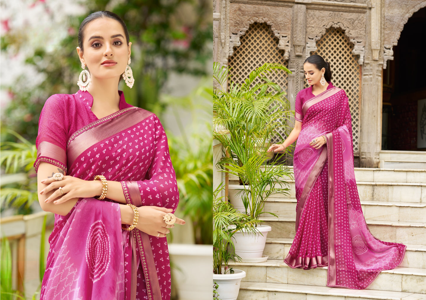 SYNTHETIC SAREE