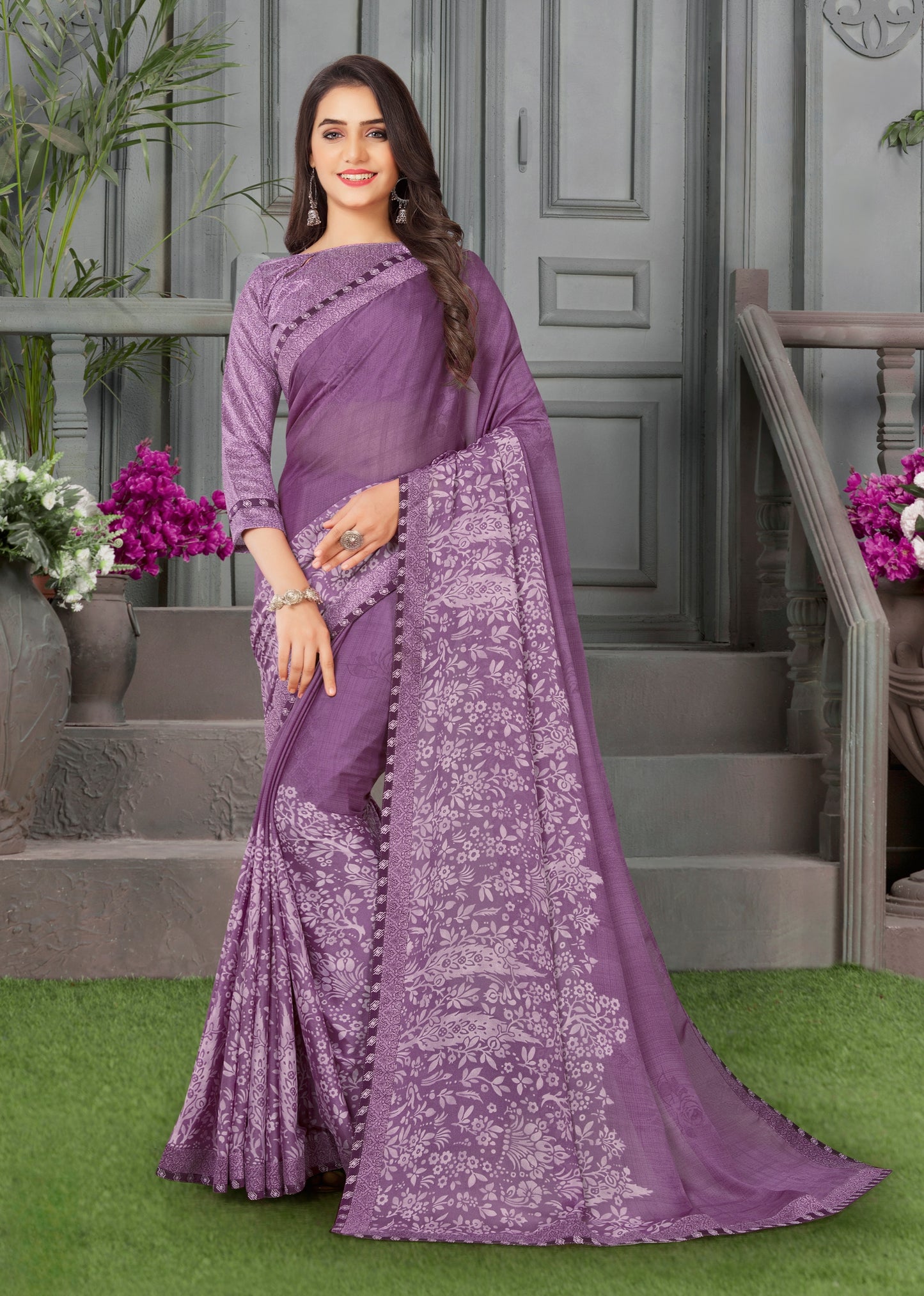 SYNTHETIC SAREE