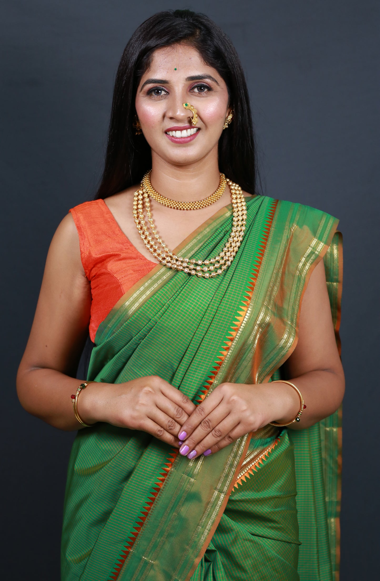 NARAYAN PETH SILK SAREE