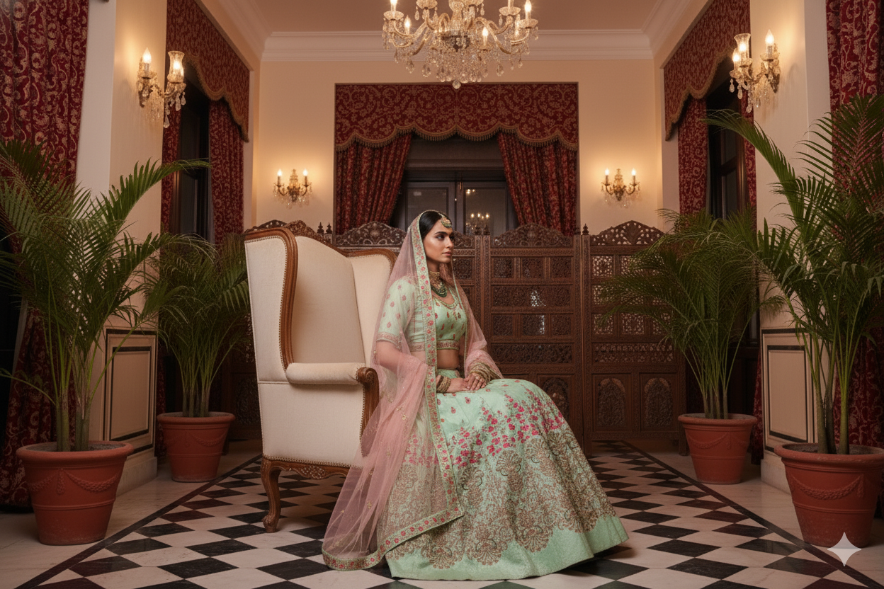 GIRLISH GHAGRA ODHNI