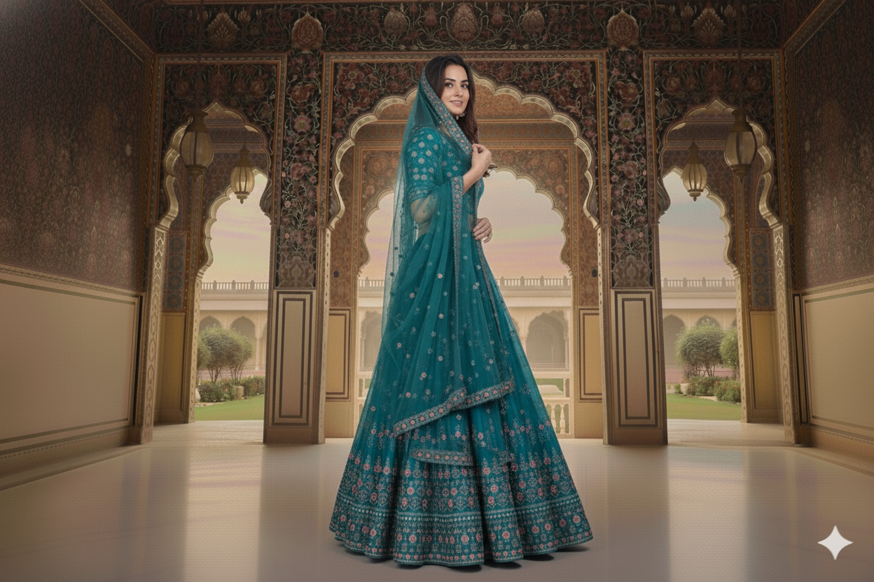 GIRLISH GHAGRA ODHNI
