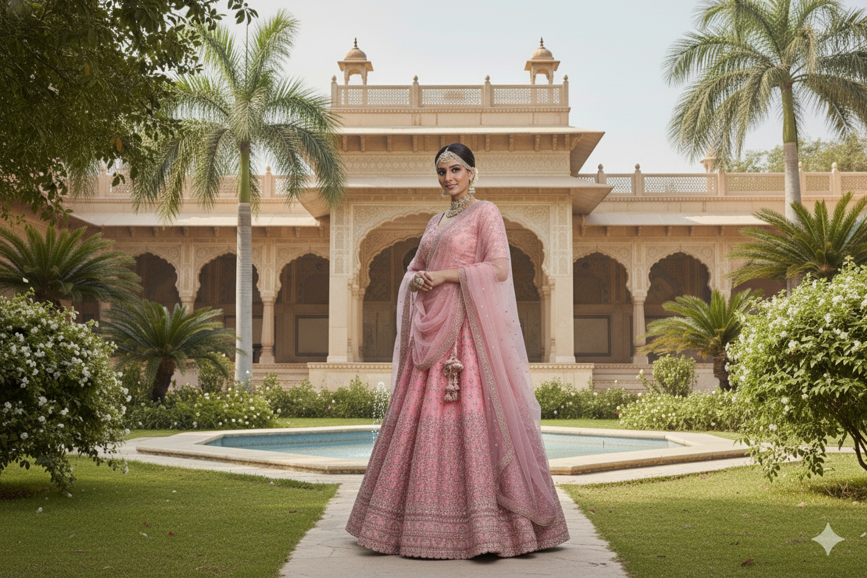 GIRLISH GHAGRA ODHNI
