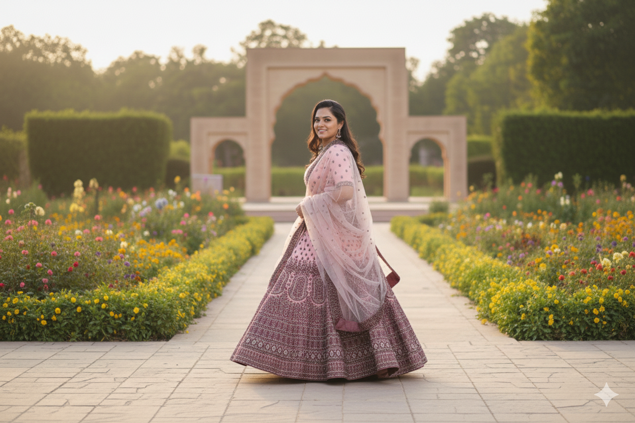 GIRLISH GHAGRA ODHNI