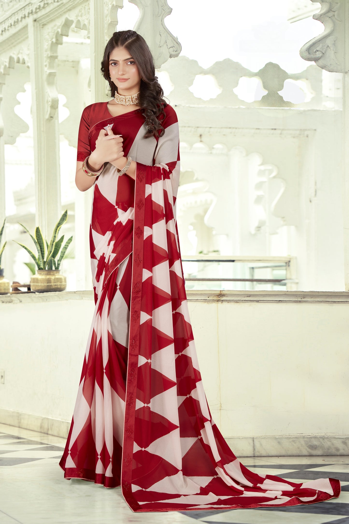 SYNTHETIC SAREE