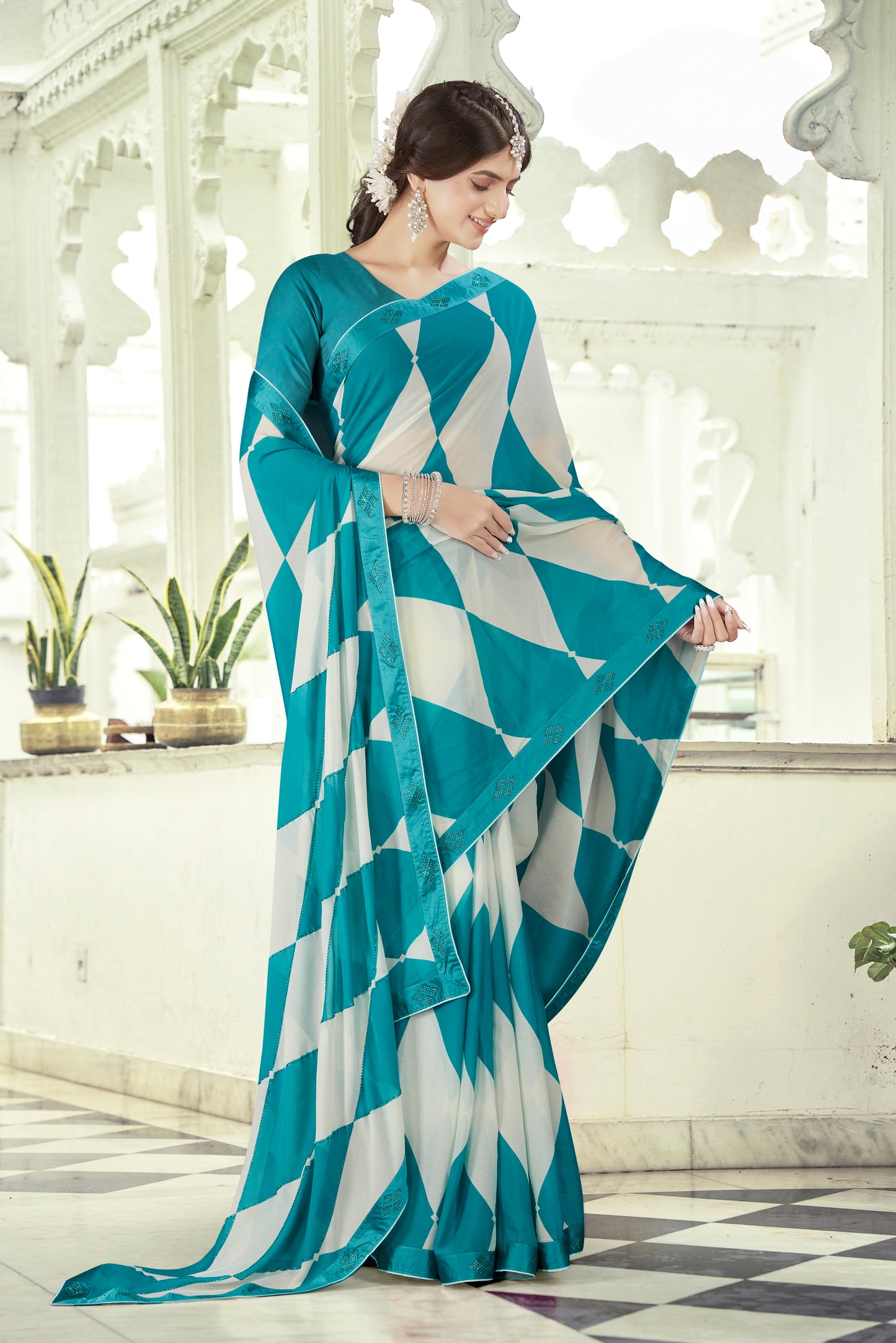 SYNTHETIC SAREE