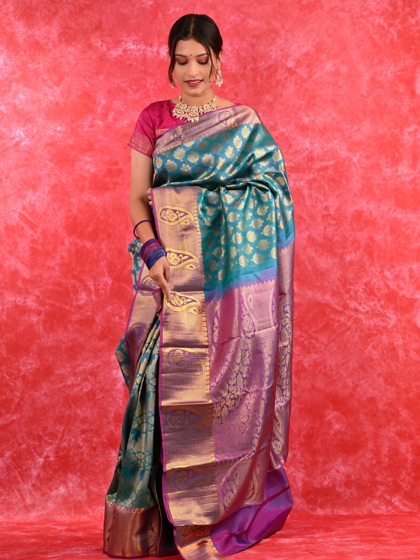 BROCKET SILK SAREE