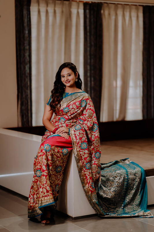 SILK WORK SAREE