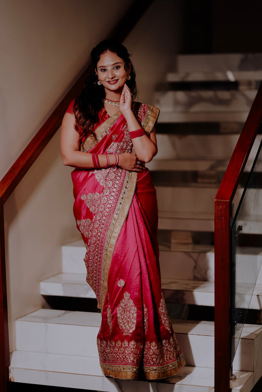 SILK WORK SAREE