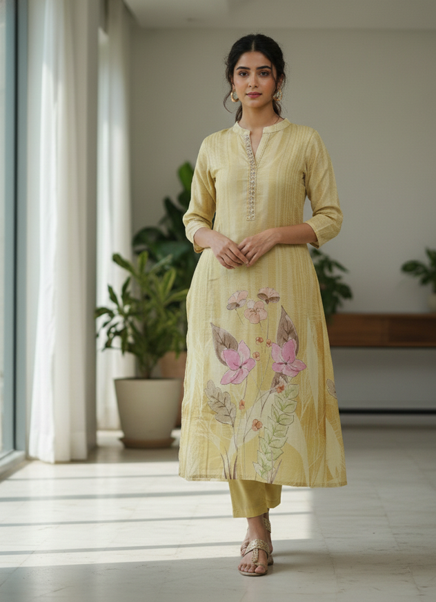 KURTI PANT SET
