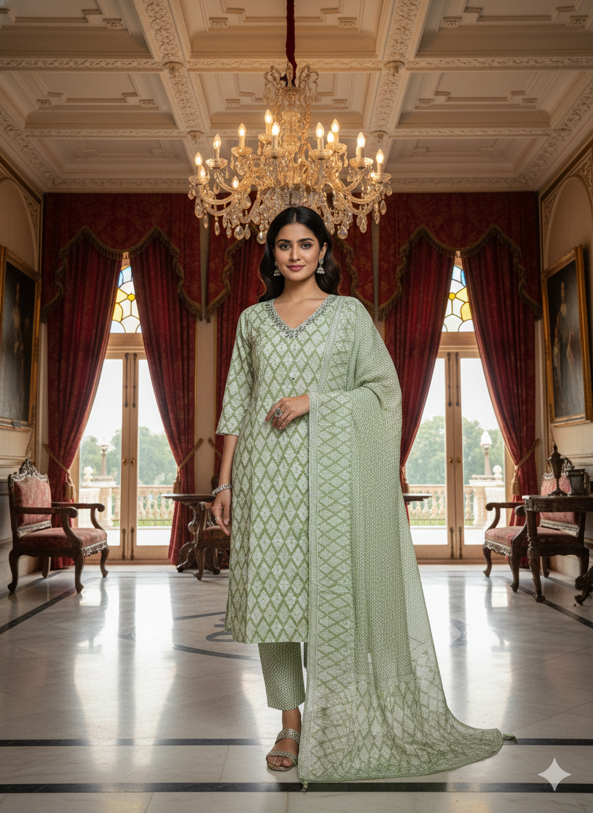 KURTI PANT SET