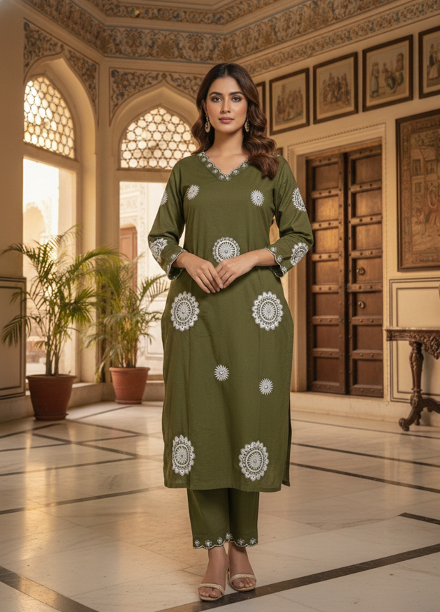 KURTI PANT SET