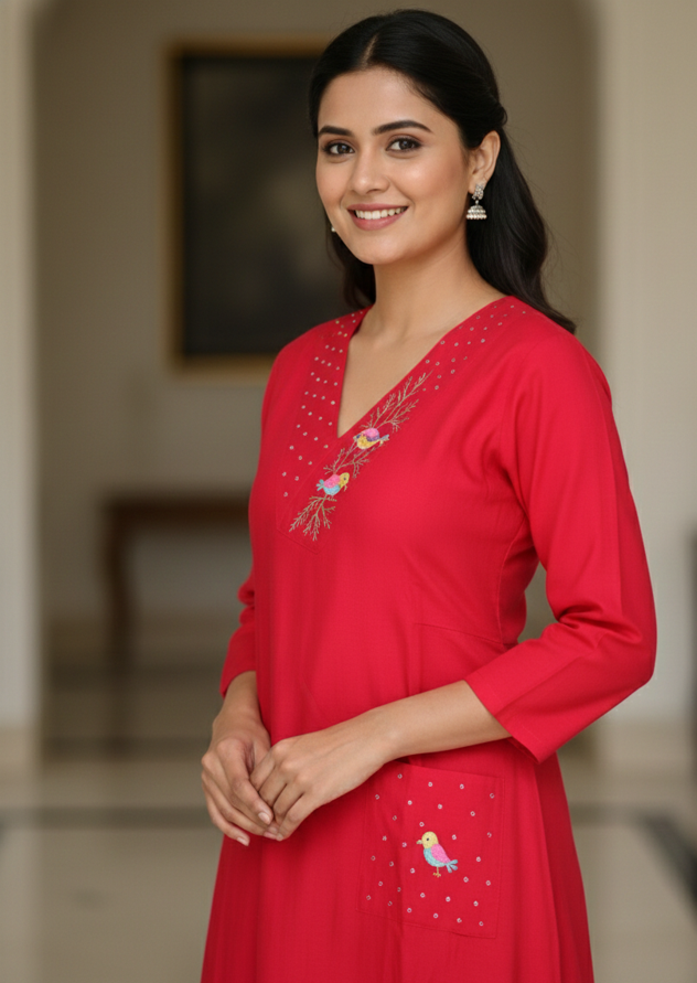 KURTI PANT SET