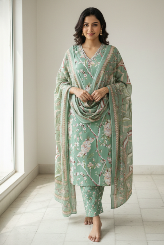 KURTI PANT SET