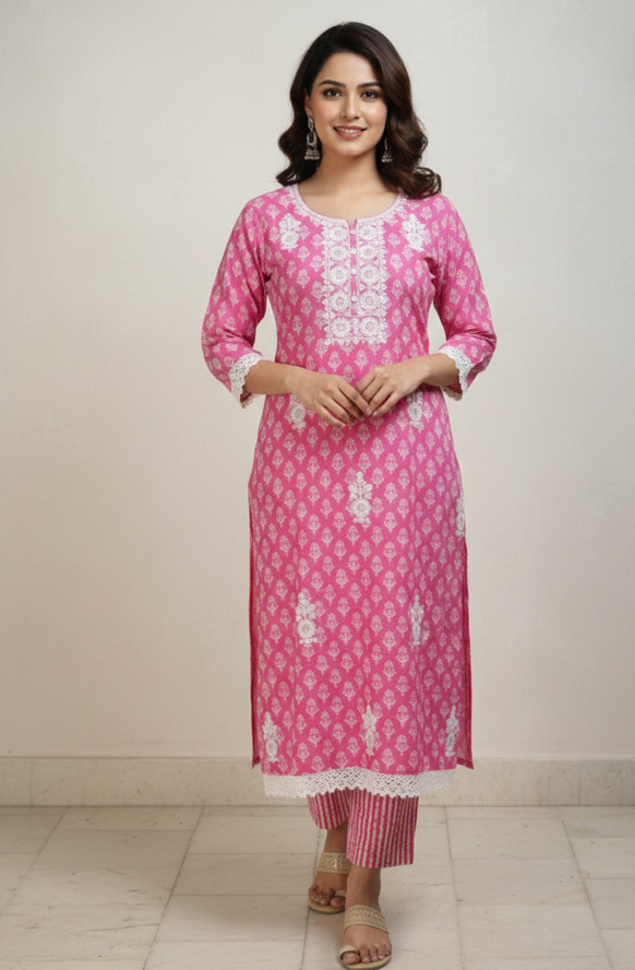 KURTI PANT SET