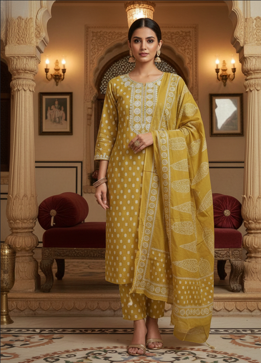 KURTI PANT SET