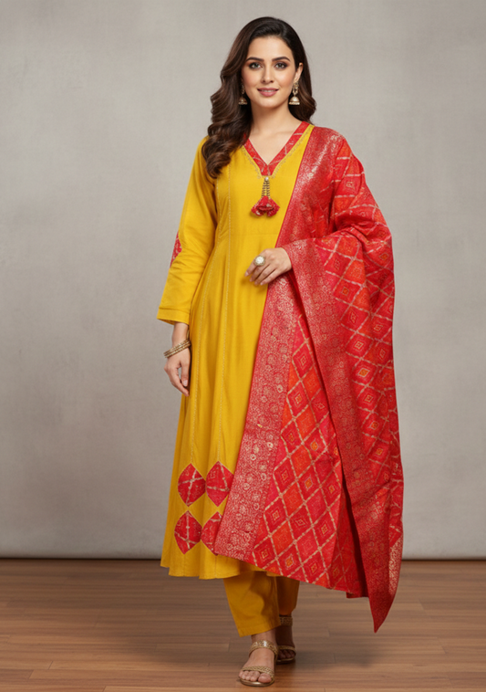 KURTI PANT SET