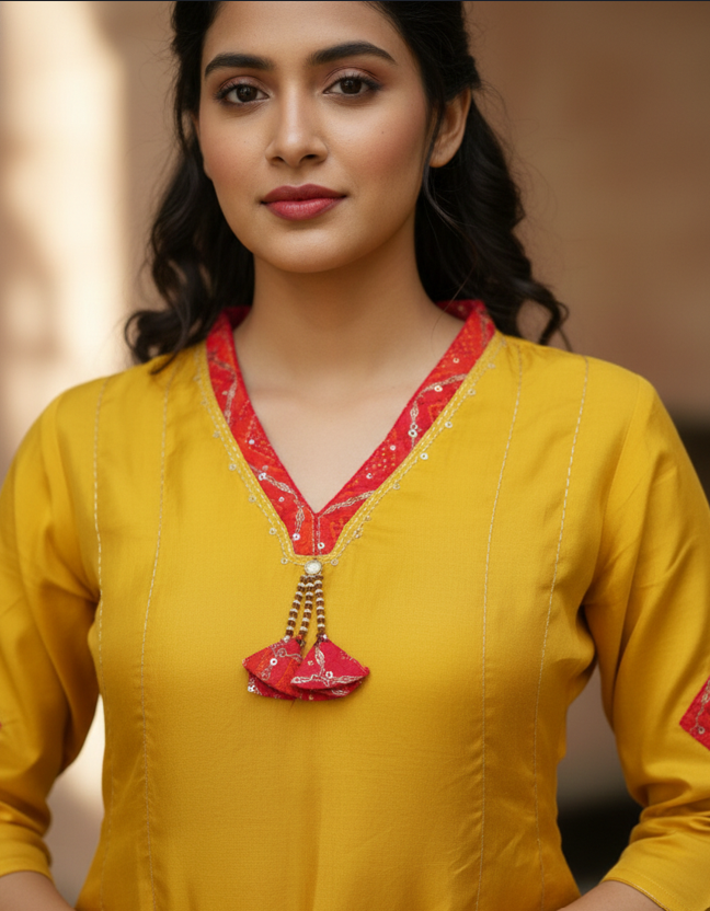 KURTI PANT SET