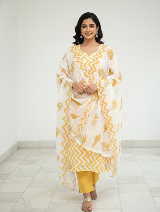 KURTI PANT SET