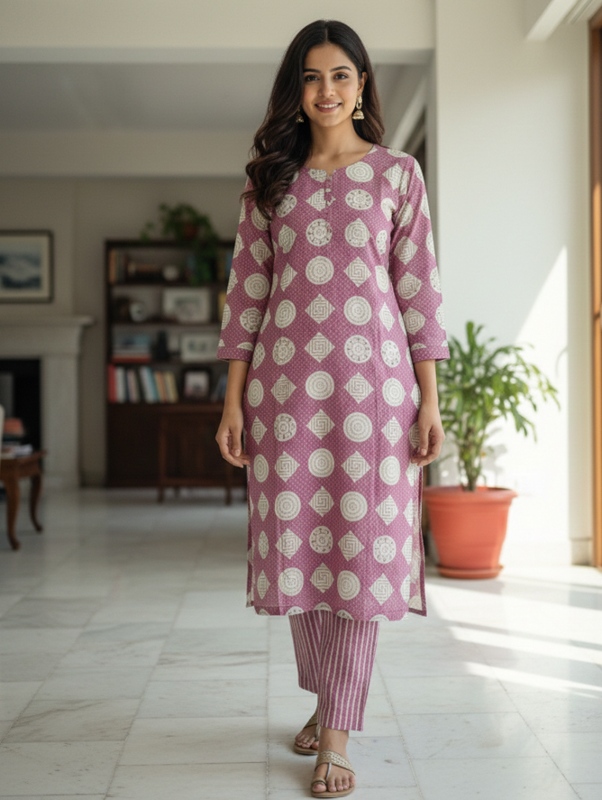 KURTI PANT SET