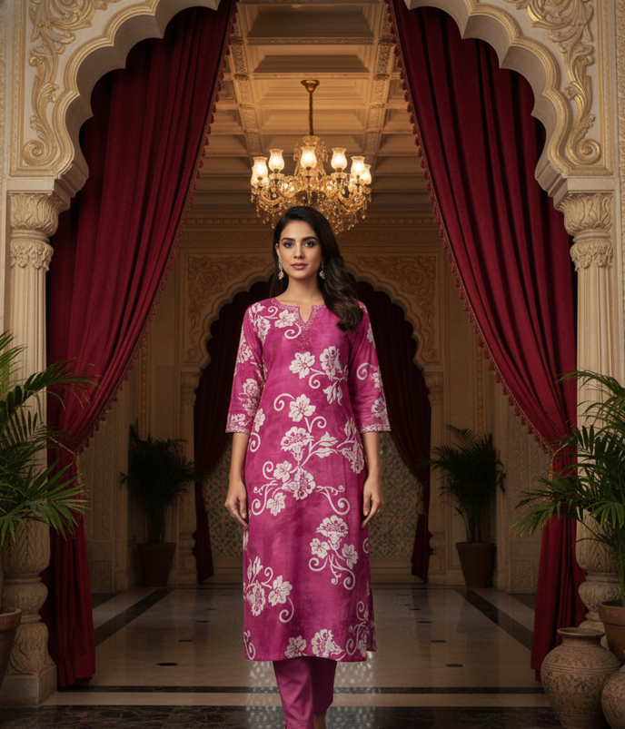 KURTI PANT SET