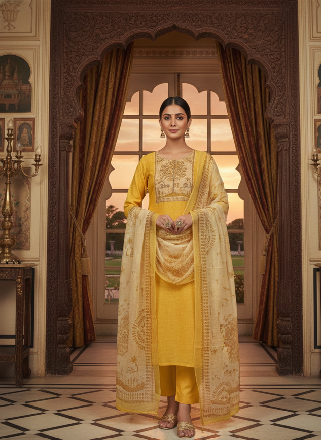 KURTI PANT SET