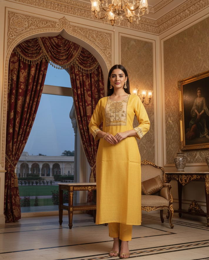 KURTI PANT SET