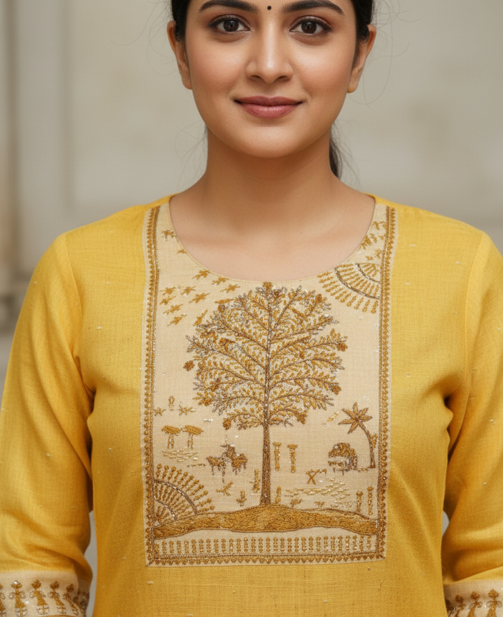 KURTI PANT SET