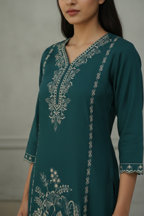 KURTI PANT SET