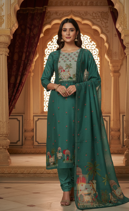 KURTI PANT SET