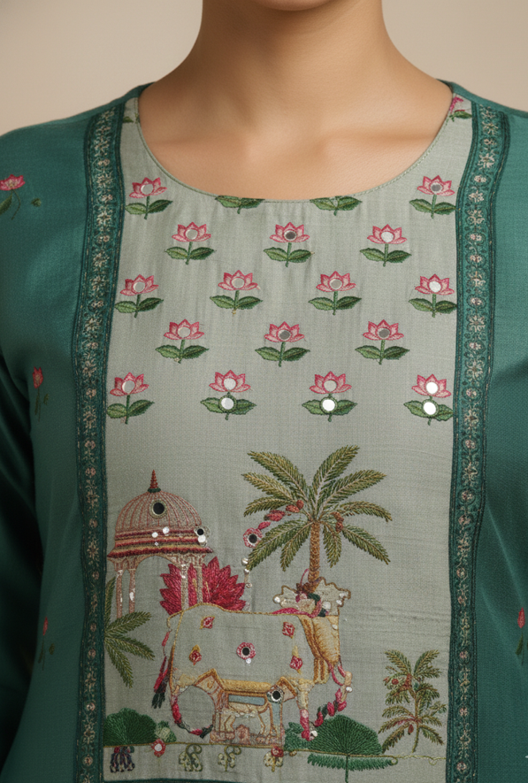 KURTI PANT SET