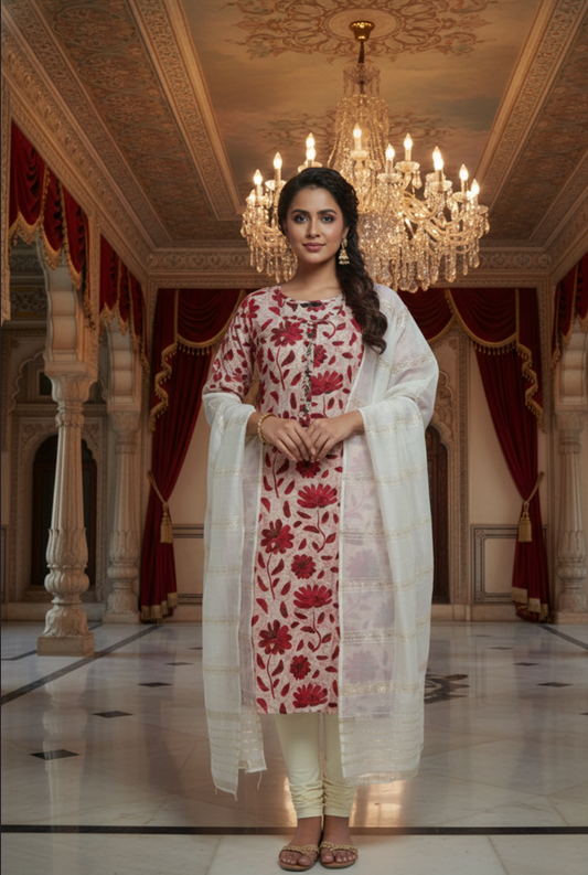 KURTI PANT SET
