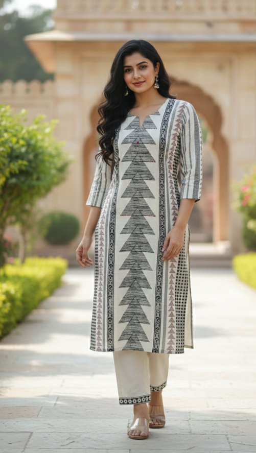 KURTI PANT SET
