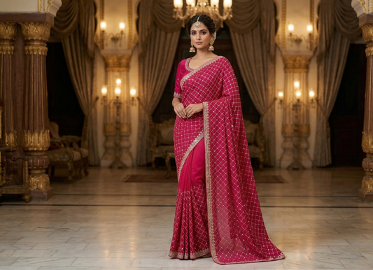 HANDWORK SAREE