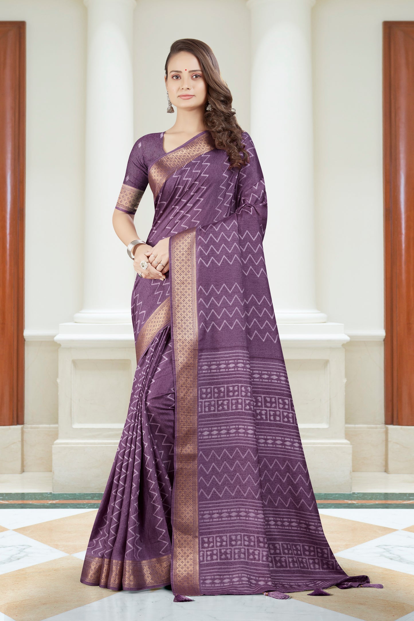 SYNTHETIC SAREE