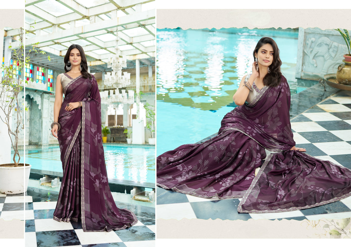 SYNTHETIC SAREE