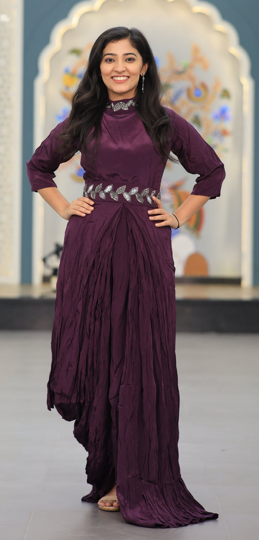 INDO WESTERN GOWN