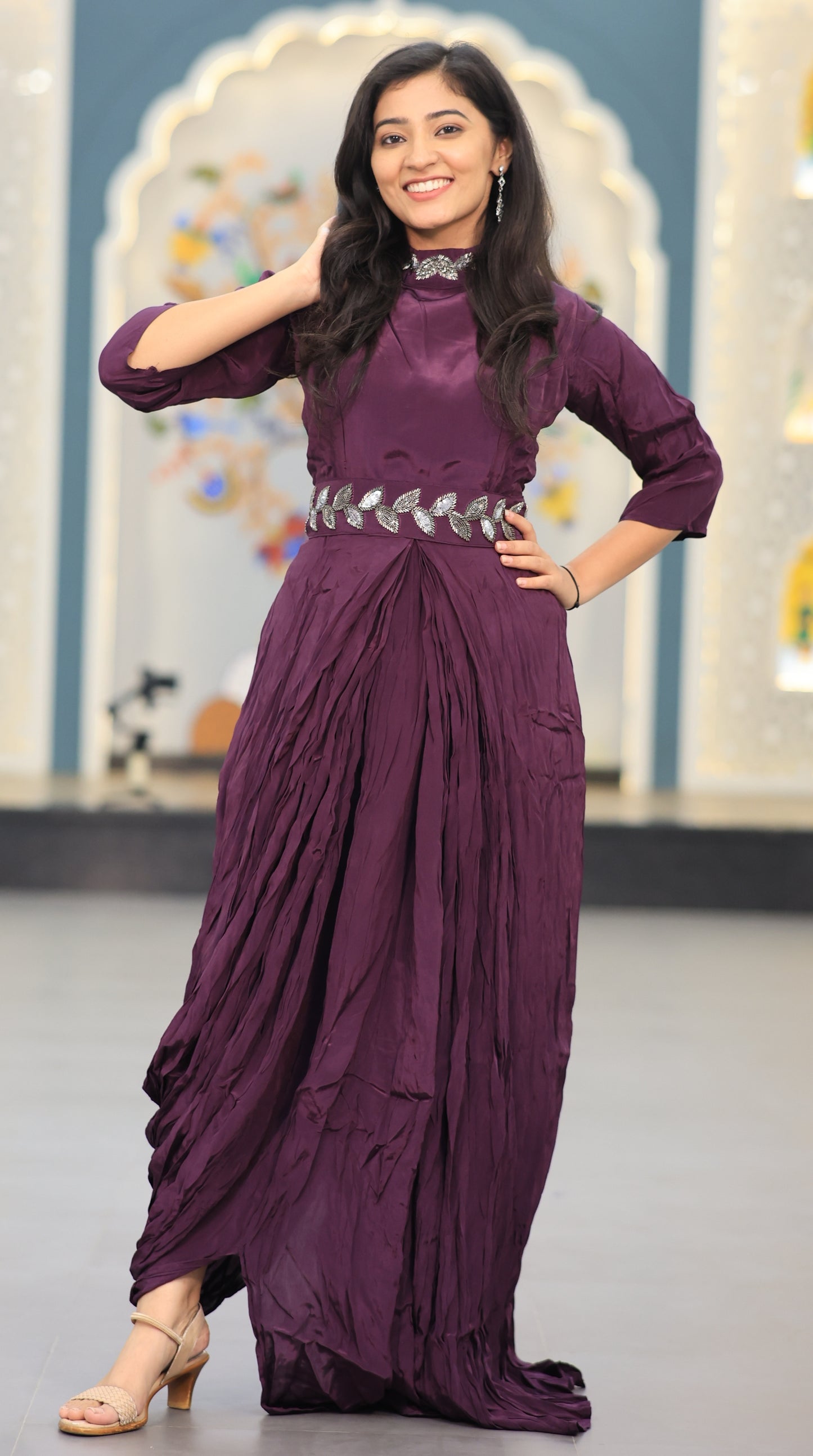 INDO WESTERN GOWN