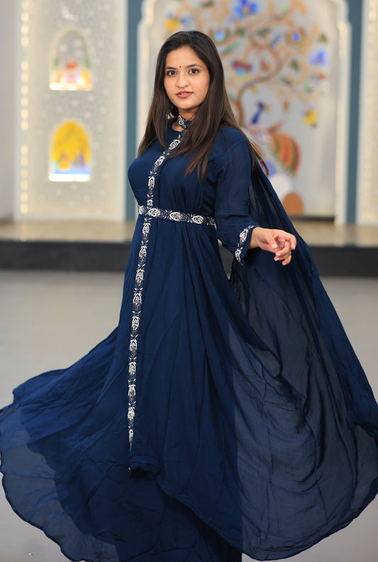 INDO WESTERN GOWN