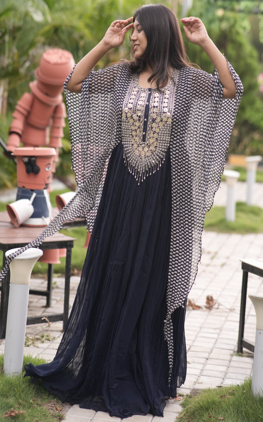 INDO WESTERN GOWN